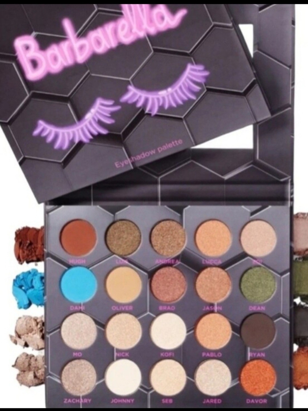 Barbarella Makeup Eyeshadow Palette - 20 Color Warm & Cool Shades ~ New